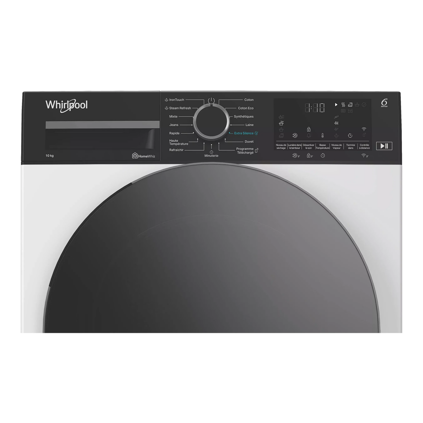 Sèche linge pompe à chaleur WHIRLPOOL CWD104MWBSFRX