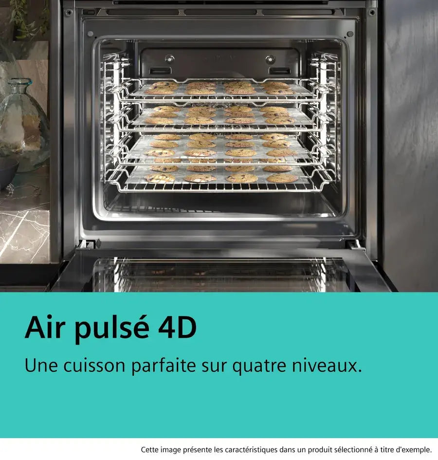 iQ700 Four intégrable compact avec fonction micro-ondes 60 x 45 cm Noir DUMANOIR